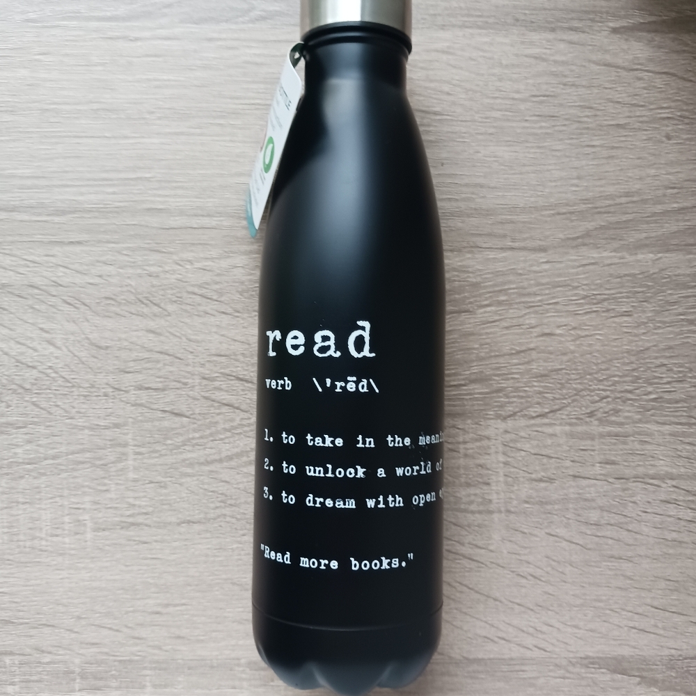 Bookish Water Bottle / Thermos 📚 - Picture 5 of 16